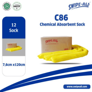 chemical absorbent sock c86 swipe all