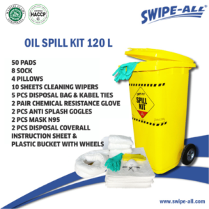 oil spill kit 120 L swipe all
