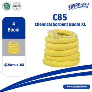 SWIPE-ALL C85 CHEMICAL SORBENT BOOM XL