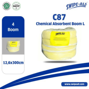 SWIPE-ALL C87 CHEMICAL SORBENT BOOM L