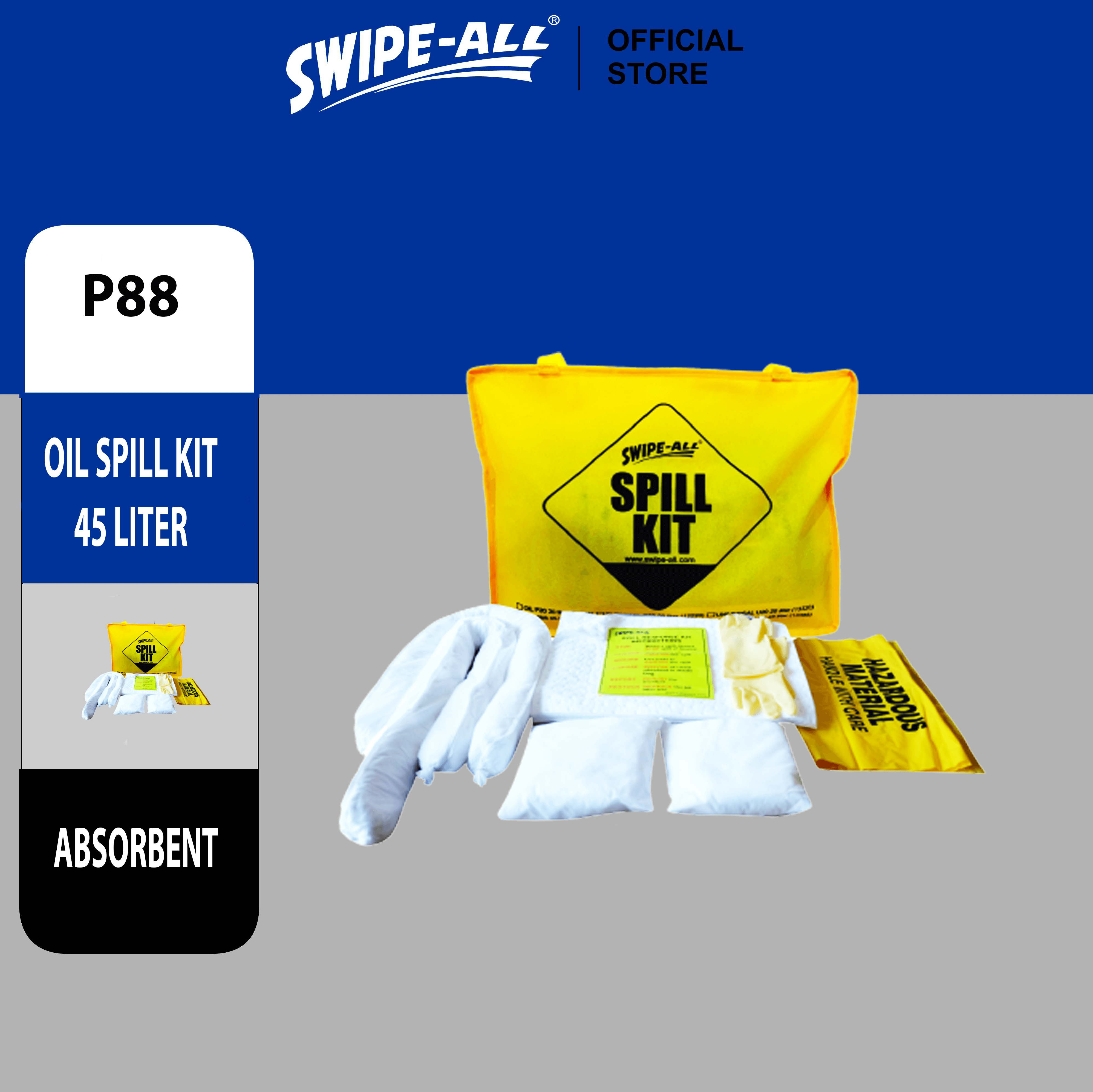 oil spill kit p88 45l
