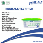 medical spill kit M4 Swipe all
