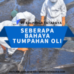 Seberapa Bahaya Tumpahan Oli