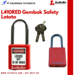 L410RED Gembok Safety Lototo