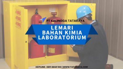Lemari Bahan Kimia Laboratorium