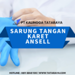 sarung tangan karet ansell