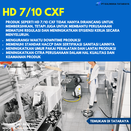 Jet Cleaner Industri Makanan