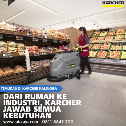 Dari Rumah ke Industri, Karcher Jawab Semua Kebutuhan