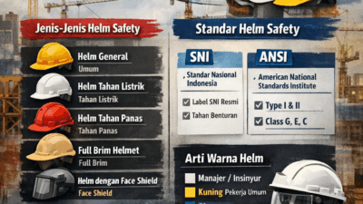 Helm Safety Tepat, Kerja Selamat!
