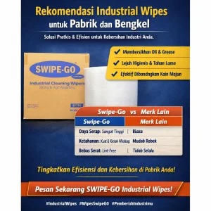 Rekomendasi Industrial Wipes