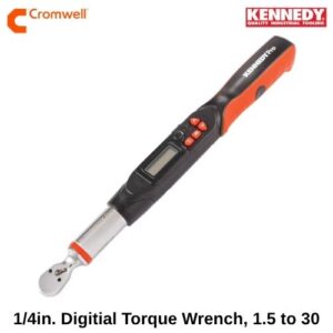 1_4in. Digitial Torque Wrench, 1.5 to 30Nm KEN5571308W