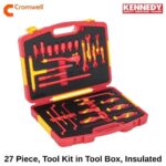 27 Piece, Tool Kit in Tool Box, Insulated VDE Tool Set KEN5344888E