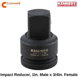 Impact Reducer, 1In. Male x 3_4In. Female, Square Drive KEN5839081K